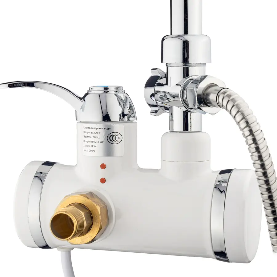 Проточный водонагреватель Kroner KRM Volt - CW191WMDS с дисплеем