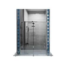 Зеркало Kroner KRM Belantis - ACS706 с полкой