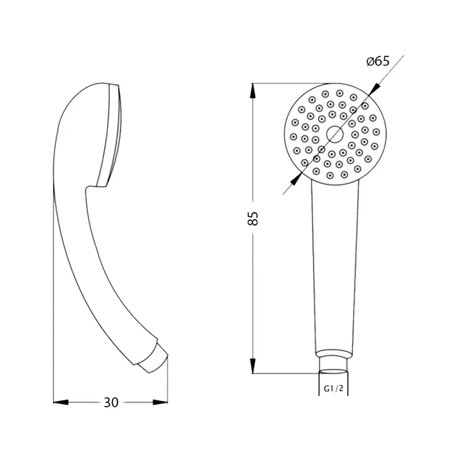 Лейка для душа Kroner KRM - C714