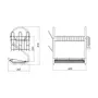 Сушилка для посуды Kroner KRM Rizze - ACC3208