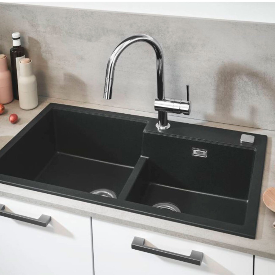 Змішувач для кухні с висувним виливом Grohe Minta 32321002