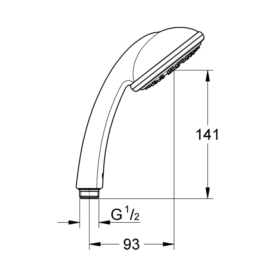 Лійка для ручного душу Grohe Tempesta 100 28419002