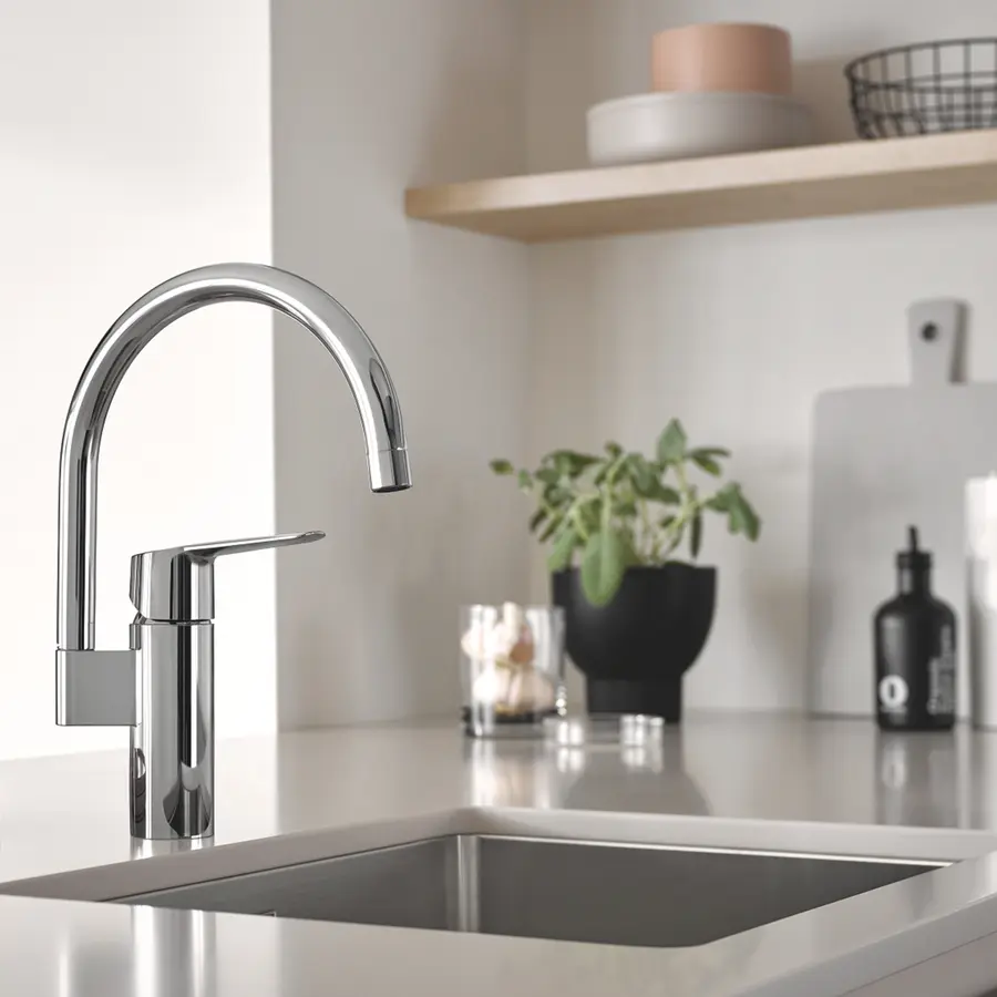 Змішувач одноважільний для кухонної мийки Grohe QuickFix Start 30469000