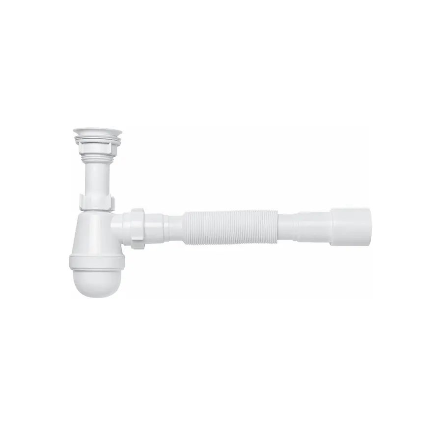 Сифон для раковины KronoPlast 1 1/4''х40 мм с литым выпуском SТ12300043