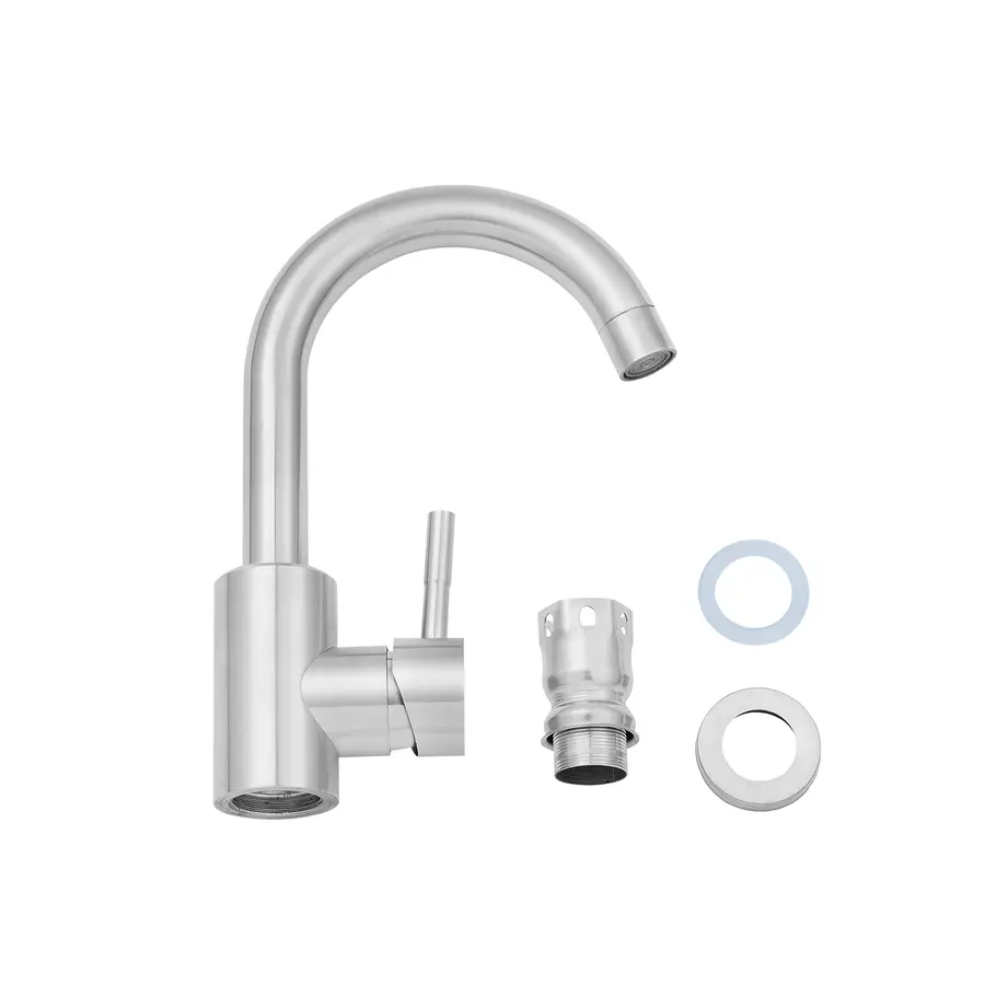 Змішувач для раковини Agua Acero-INOX011
