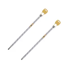 Гибкая подводка для подключения смесителя Kroner KRM - 120 1/2"хМ10 в нейлоновой оплетке покрытой ПВХ (пара)