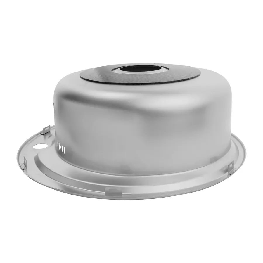 Кухонна врізна мийка з нержавіючої сталі Kroner KRP Dekor-510 0.6 мм-180