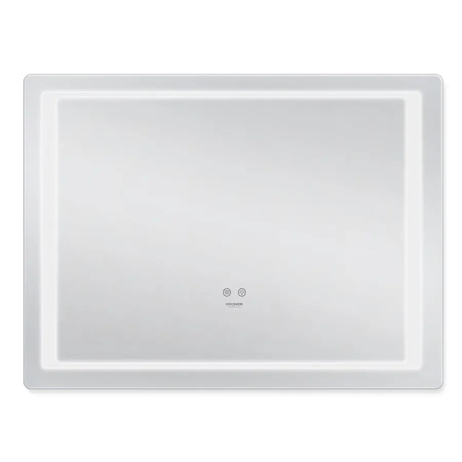 Дзеркало Kroner KRP Spiegel HR2 - 9070 з LED-підсвічуванням та антизапітнінням