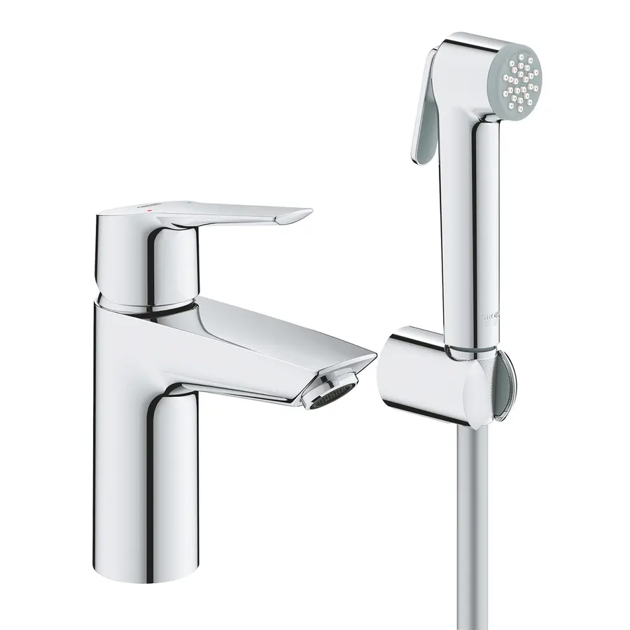 Набор для гигиенического душа со смесителем Grohe QuickFix Start S-Size 23123003