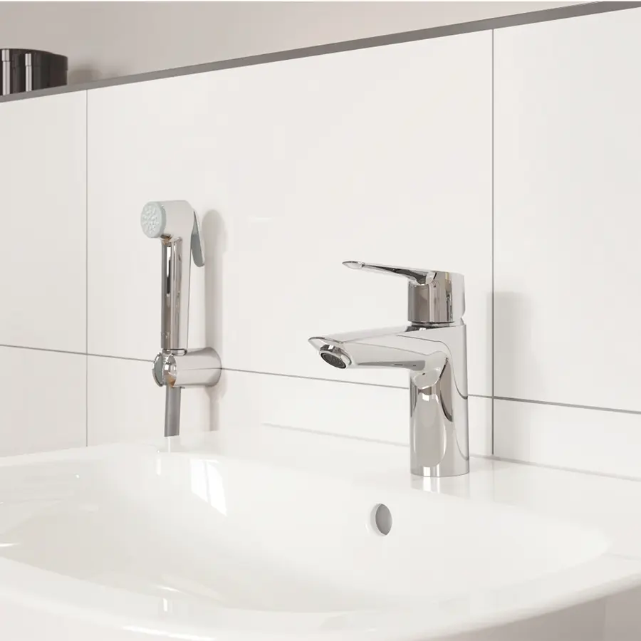 Набор для гигиенического душа со смесителем Grohe QuickFix Start S-Size 23123003