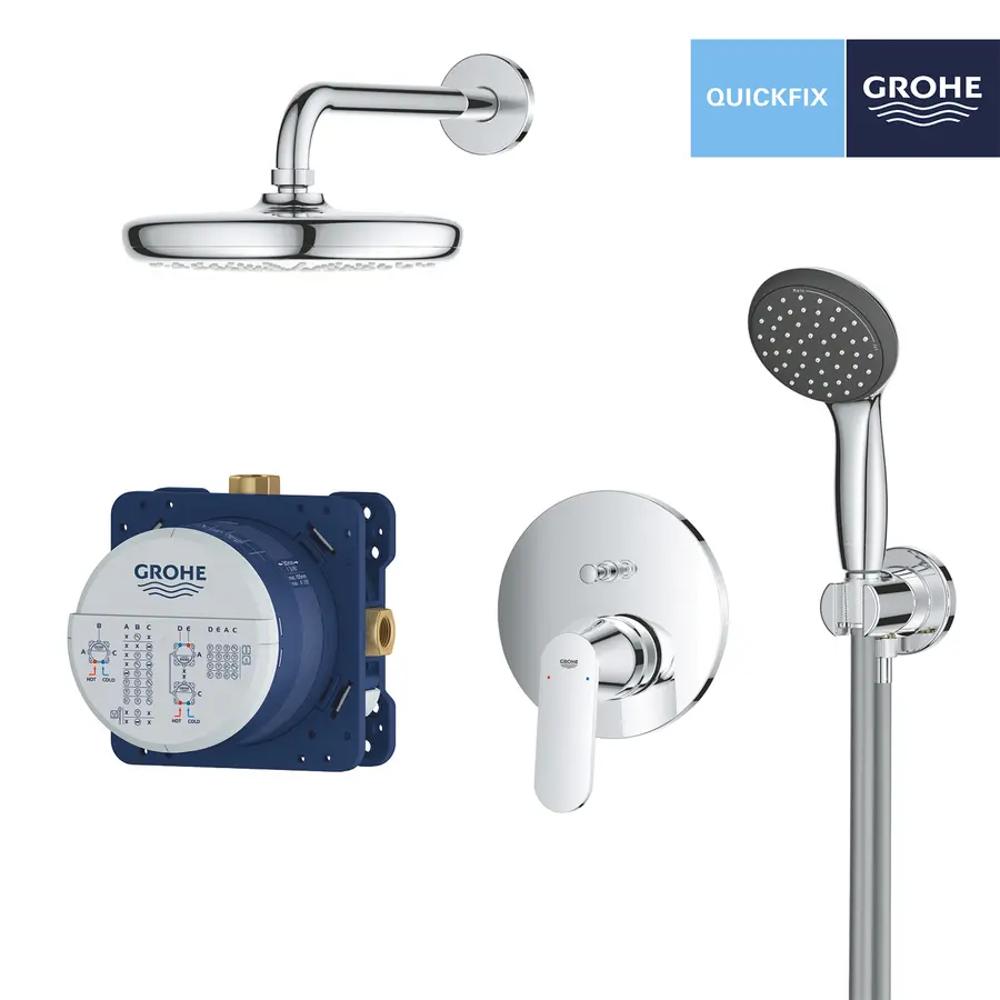 Душова система прихованого монтажу Grohe QuickFix Get Vitalio Start 210 25220001