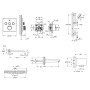 Душова система прихованого монтажу Grohe QuickFix SmartControl UA202801C3