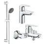 Набір змішувачів 3 в 1 для ванної кімнати Grohe QuickFix StartEdge S-Size UA202501SE