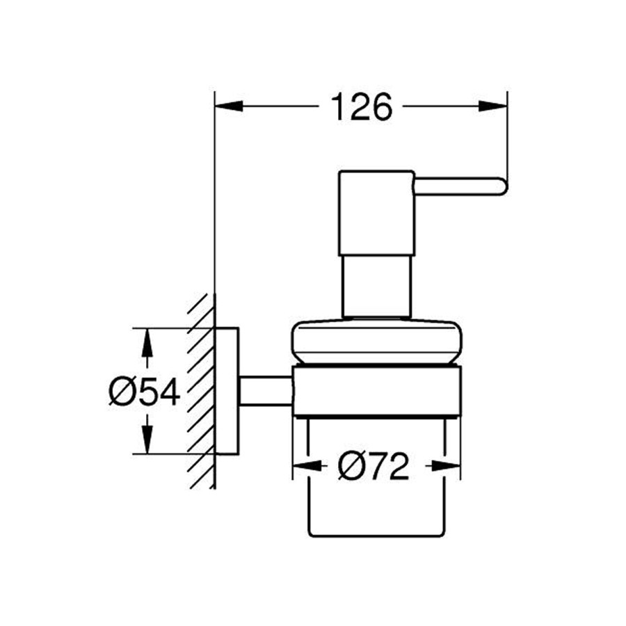 Дозатор для рідкого мила Grohe QuickFix Start 41195000