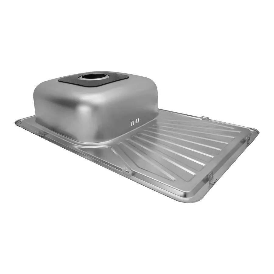 Кухонная мойка Kroner KRP Satin-7848 (0,8 мм)