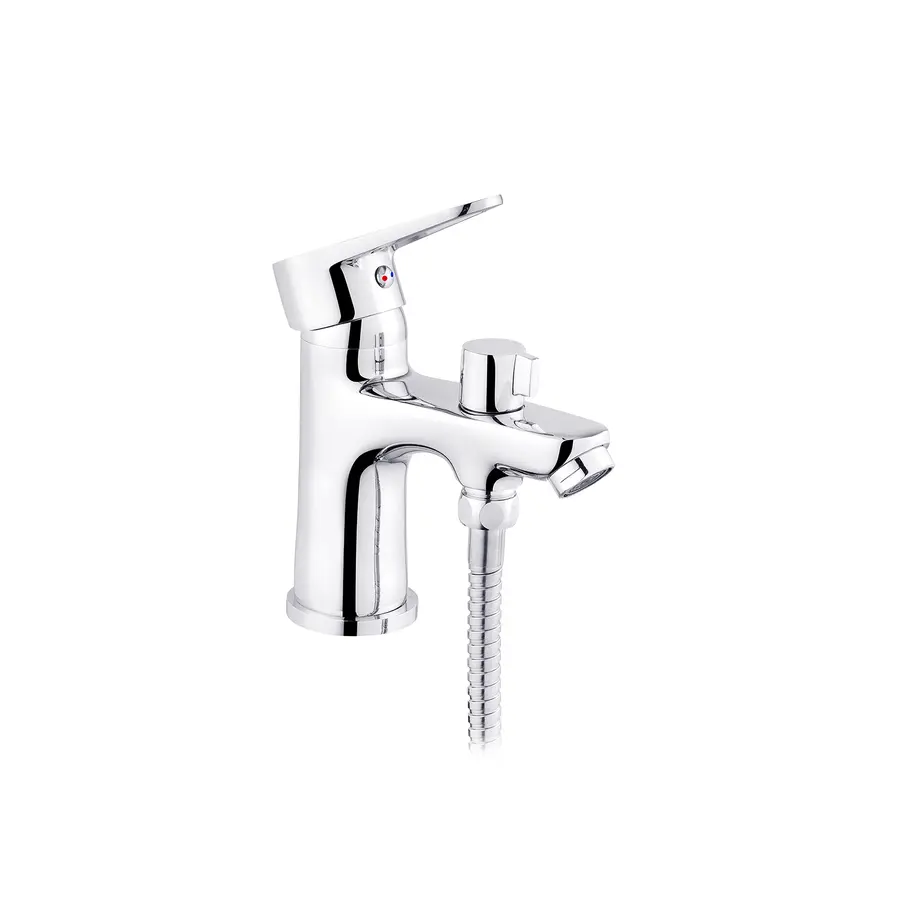 Змішувач для раковини Kroner KRM Elbe - C015 з гігієнічним душем