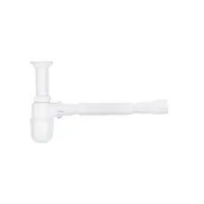 Сифон для раковины KronoPlast 1 1/2''х40 мм с литым выпуском SY11000043 (У1050) Сифон для раковины KronoPlast 1 1/2''х40 мм с литым выпуском SY11000043 (У1050)