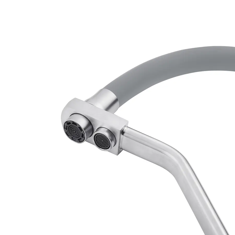 Змішувач для кухні з підключенням до фільтру Kroner KRP Edelstahl Klassisch - ESG03817GRA