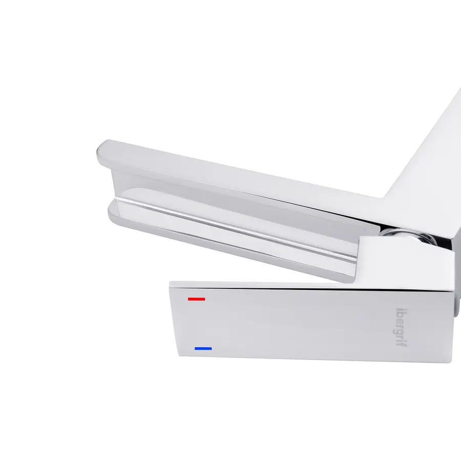 Змішувач для раковини з каскадним виливом Ibergrif M11008