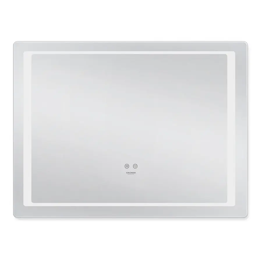 Дзеркало Kroner KRP Spiegel HR2 - 10070 з LED-підсвічуванням та антизапітнінням