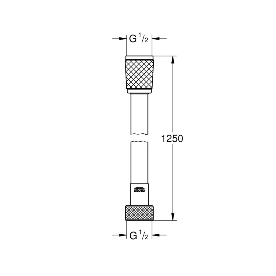 Шланг для душу Grohe Relexaflex 1250 мм 28150001