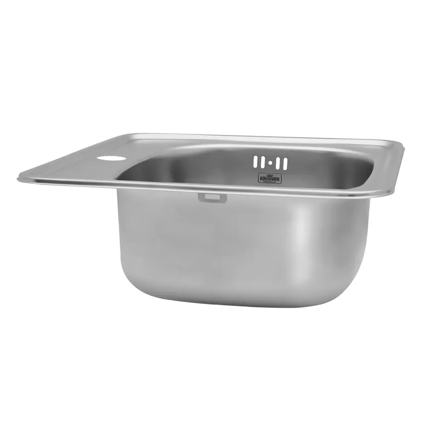 Кухонная мойка Kroner KRP Satin-3838 (0,6 мм)