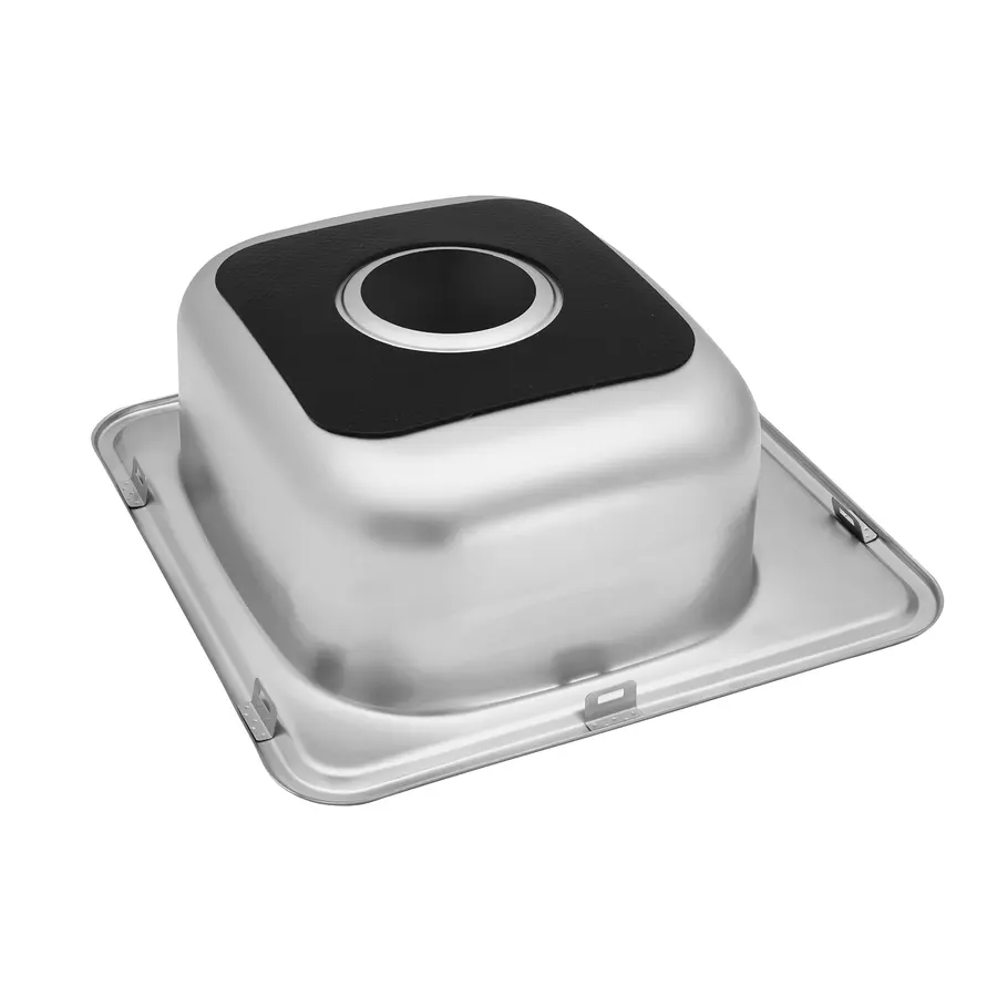 Кухонная мойка Kroner KRP Satin-3838 (0,6 мм)