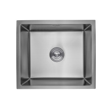 Кухонная мойка Kroner KRP Schwarze - 4843HM PVD ​​(3,0/1,0 мм)