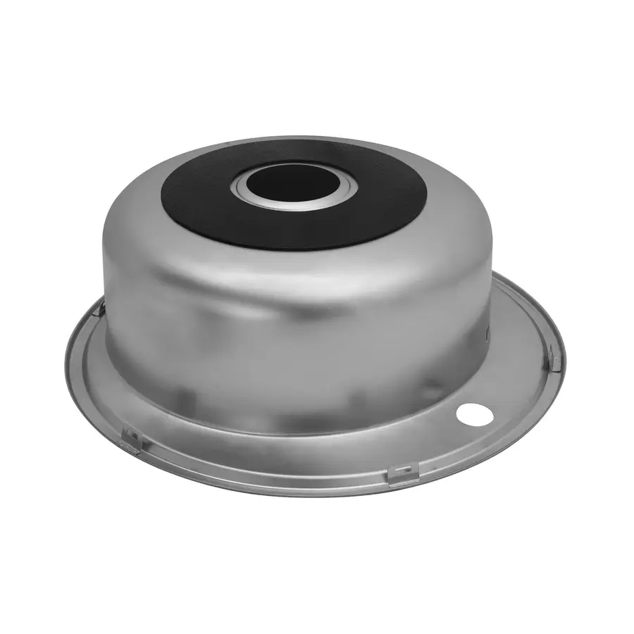 Кухонна врізна мийка з нержавіючої сталі Kroner KRP Satin-510 0.8мм-180