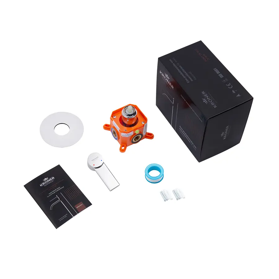 Змішувач прихованого монтажу Kroner KRP Basis - C080