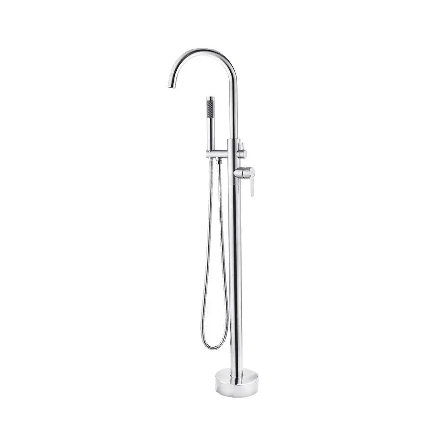 Змішувач для ванни підлоговий Kroner KRP Edelstahl Klassisch - ESG077