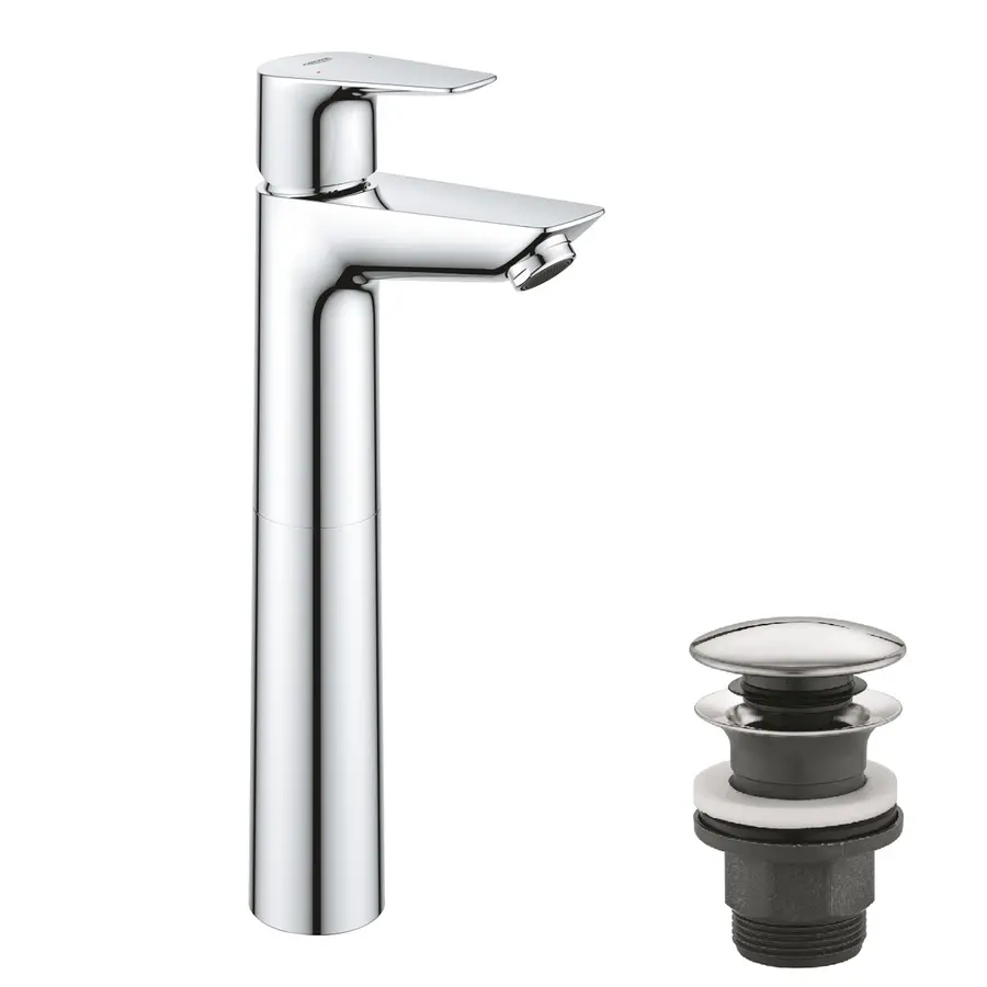 Смеситель для раковины Grohe QuickFix StartEdge XL-Size 23777001 с донным клапаном