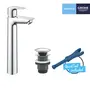 Смеситель для раковины Grohe QuickFix StartEdge XL-Size 23777001 с донным клапаном