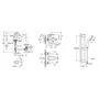 Набір змішувачів 3 в 1 для ванної кімнати Grohe QuickFix StartEdge S-Size UA202501SQ