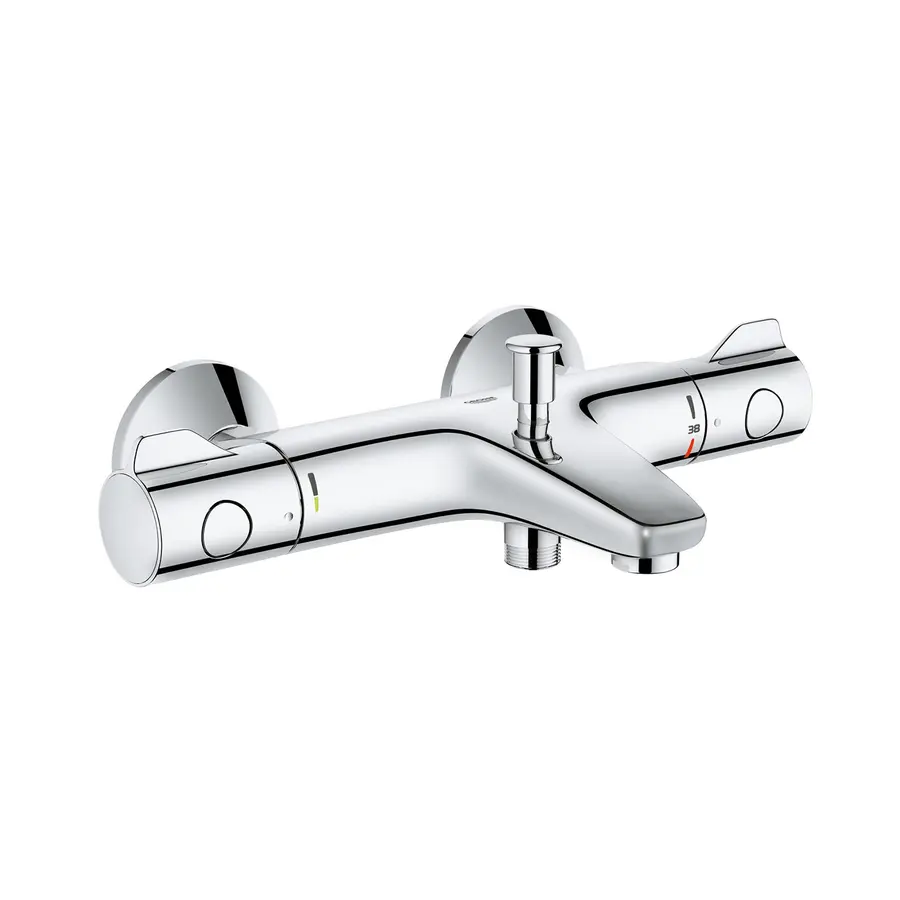 Смеситель для ванны Grohe Grohtherm 800 34567000 з душевым гарнитуром 27853001 (34567001)