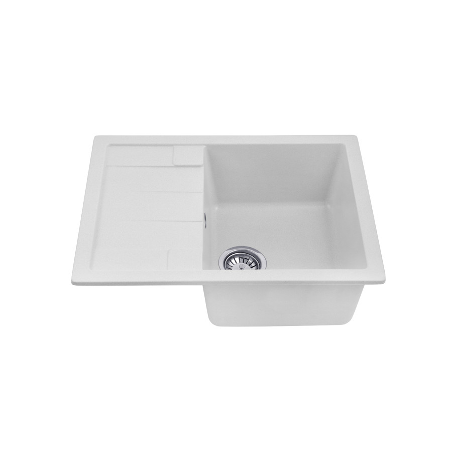Кухонна мийка зі штучного каменю Kroner KRP Komposit GRA-6550