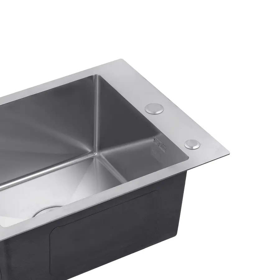 Кухонна мийка Kroner KRP Gebürstet-4050HM (3,0/1,0 мм)