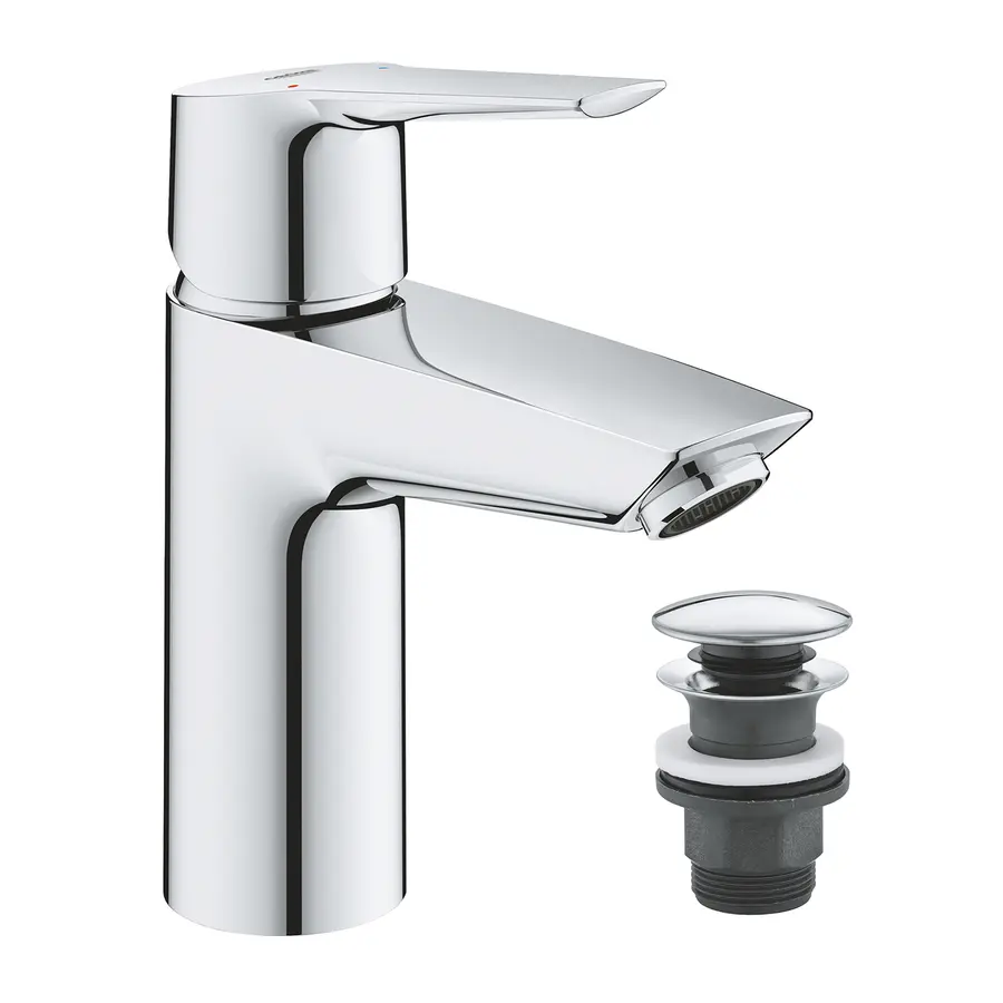 Змішувач для раковини Grohe QuickFix Start S-Size 23550002 з донним клапаном