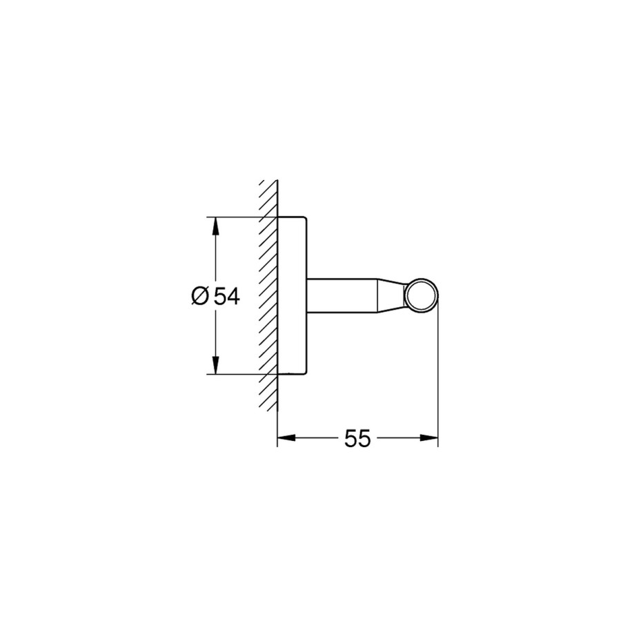 Гачок для ванної кімнати Grohe QuickFix Start Cosmopolitan 41168000