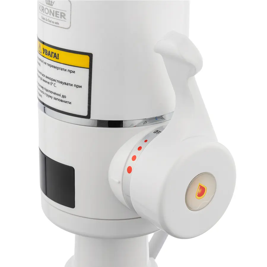 Проточный водонагреватель Kroner KRM Volt-CW090 с дисплеем