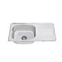 Кухонная мойка Kroner KRP Satin-7642 (0,8 мм)