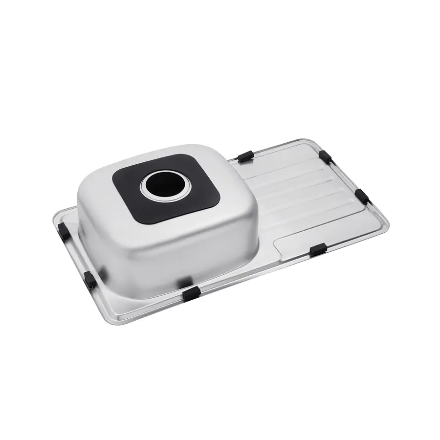 Кухонная мойка Kroner KRP Satin-7642 (0,8 мм)