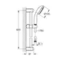 Душовий гарнітур Grohe New Tempesta 100 27598001