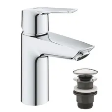 Змішувач для раковини Grohe QuickFix Start S-Size 23551002 з донним клапаном Змішувач для раковини Grohe QuickFix Start S-Size 23551002 з донним клапаном