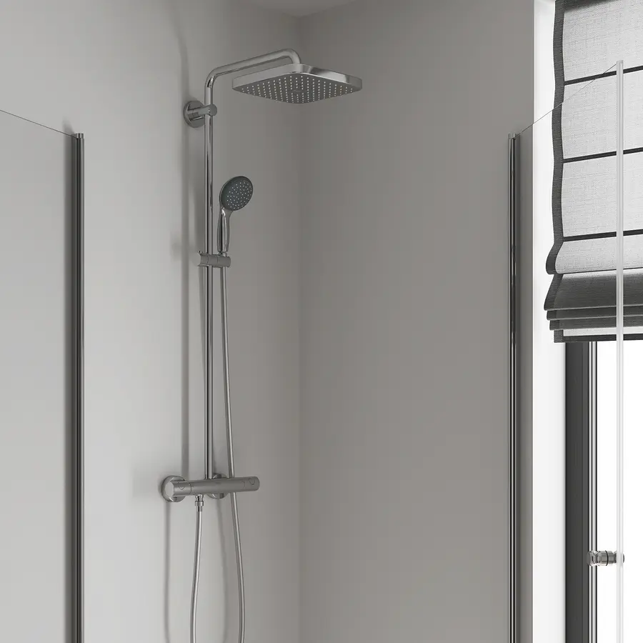 Душова система термостатична Grohe QuickFix Vitalio Start System 250 Cube 26697000