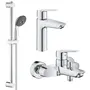 Набір змішувачів 3 в 1 для ванної кімнати Grohe QuickFix Start M-Size UA202301ME