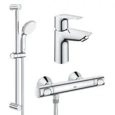 Набір змішувачів 2 в 1 для ванної кімнати Grohe QuickFix StartEdge M-Size UA202503TE