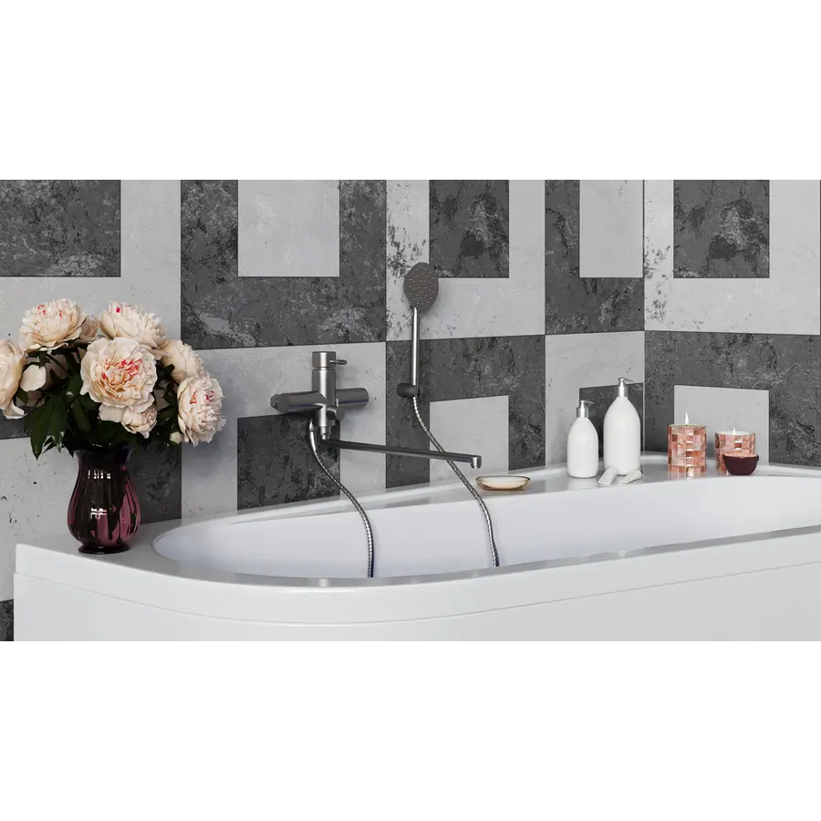 Змішувач для ванної Kroner KRP Edelstahl Klassisch - ESG070