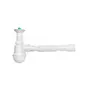 Сифон для кухонної мийки KronoPlast 1 1/2''х40 мм з литим випуском SM11000043