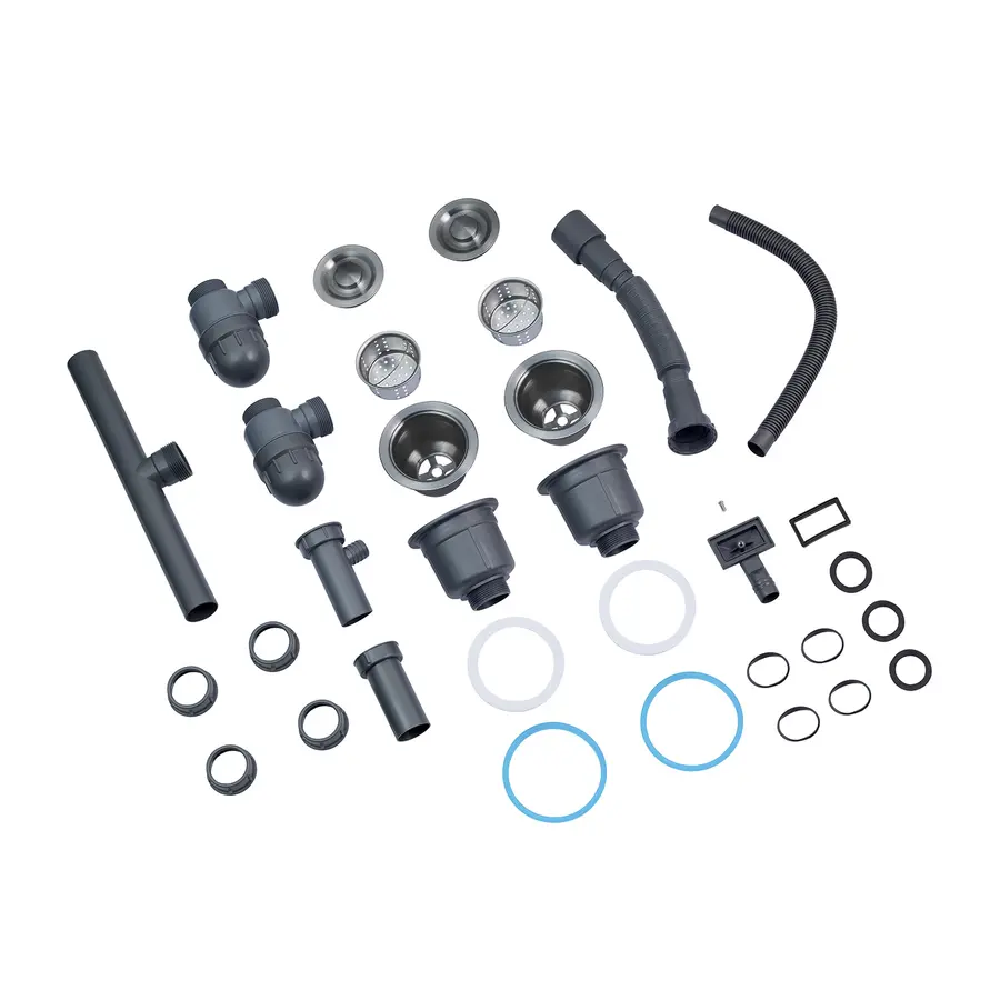 Кухонная мойка Kroner KRP Schwarze - 7843ZHM PVD (3,0/1,0 мм)